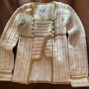 Maison Mayle Alpaca Cropped Sweater